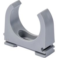TRU COMPONENTS Rohrhalterungsschelle TC-12533304 Bündel-Ø-Bereich 32 mm (max) Grau 30 St.