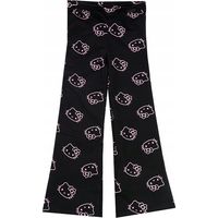 Legging Hello Kitty à clochettes, pantalon évasé noir 140 D077E