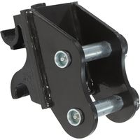Attelage mécanique à changement rapide, accessoires pour mini-pelle, petit coupleur de pelle, adapté à la plupart des pelles jusqu'à 3 tonnes