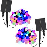 Juego de 2 luces solares de cadena 200LED BILLY