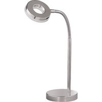 Lampe design, Lampe de bureau flexible Rennes Chrome en Metal, TRIO