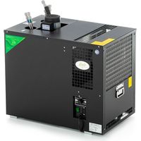 Zapfanlage AS-200 8-leitig avec Durchlaufkühler, Bierzapfanlage Nasskühler sous comptoir Green Line, refroidissement efficace 200L/h pour bars et restaurants