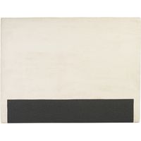 Tête de lit en tissu velours côtelé beige L160 cm YOLANDA