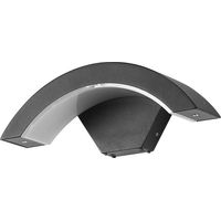Applique LED da 18 W per interni/esterni, in metallo, lampada da esterno a LED IP65 per giardino, corridoio, camera da letto, luce bianco caldo 3000 K