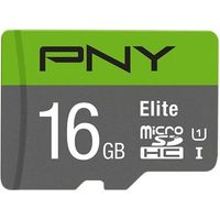 PNY Elite microSDHC 16 GB – Klasse 10, UHS-I-Speicherkarte