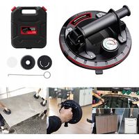 Dewinner Vakuum-Teller-Saugvorrichtung mit Pumpe und Manometer 300 kg