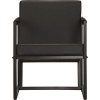 Fauteuil relax Fauteuil noir cuir véritable
