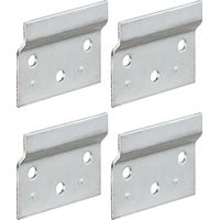 Cyclingcolors – Plaque de support acier 60mm – Lot de 4 – Pour ferrure de suspension – Fixation murale armoire canapé meuble cuisine