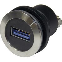 USB-Einbaubuchse 3.0 Buchse, Einbau RRJVAUSB3AA RRJVAUSB3AA Schlegel Inhalt: 1 St.