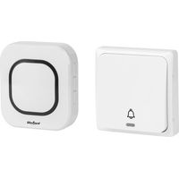Sonnette sans fil Kemot pour portail, portée de 150 m, 230 V, étanche