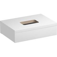 Ravak Formy - Mobile sotto il lavabo 80x55x22 cm, bianco X000001029