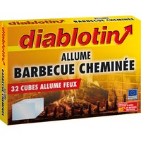 Allume Feu Cube Diablotin Allumage Rapide Et Sûr - Diablotin