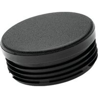 Bouchon plastique pour tube rond 35 mm – Plastique haute résistance – Installation facile par pression – Protection contre humidité et poussière – Fortaps