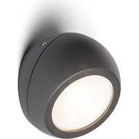 Lampada SIV applique / plafoniera grigio antracite 230V LED 6W 120° IP54 3000K