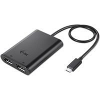 Videoadapter i-tec c31dual4kdp - usb type-c 3.1 auf 2 Displayausgänge port 1.2 - max. 38402160 / 30hz