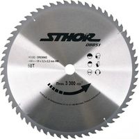 Lama per sega circolare Sthor 08851 400 mm 60 denti carburo
