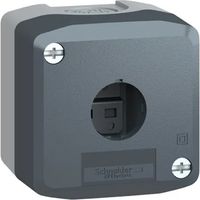 Caja vacía para pulsador diámetro 22 XALD de Schneider 1 pulsador