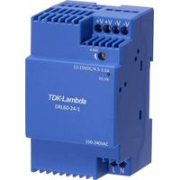 TDK-Lambda DRL-60-12-1 Fuente de alimentación 54W 12V Carril DIN