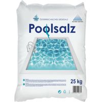 SALINEN AUSTRIA Poolsalz für Salzwasser-Pool & Schwimmbad, 25 Kg