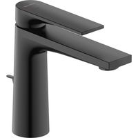 Duravit Tulum - Mitigeur lavabo avec bonde, FreshStart, noir mat TU1021001046