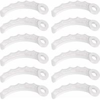 Makita 198426-9 Lot de 12 lames de rechange en plastique pour tondeuse à gazon Makita 198426-9