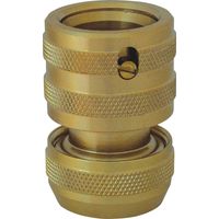 C.K G7913 Messing Schlauchstück 13 mm (1/2") Ø, Steckkupplung Wasserstop