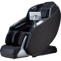 HOME DELUXE Massagesessel ALVINA mit Premium Webstoffpolsterung Schwarz 157 x 76,7 x 116 cm 4D Massagetechnologie, 24 Massageprogramme, Wärmefunktion 4D Massagetechnologie, 24 Massageprogramme, Wärm