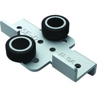 Guide haut SEED GAMMISTE P.96 pour profil P300 - 2 rouleaux acier zingué