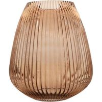 Point-Virgule Jarrón decorativo elegante moka 28 cm