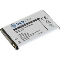 Trade-Shop Premium Li-Ion Akku 3,7V für Nokia N70, N71, N72, N91, N91 8GB, N-Gage 2600, N-Gage 3120, N-Gage 6630, X2-01, X2-05, 207, 208, 215, 220 Dual Sim