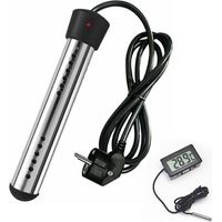 Résistance pour chauffe-eau électrique,Chauffe-eau électrique 3000W avec tension d'immersion, chauffe-eau de piscine, chauffe-eau portable, adapté aux bassins, seaux
