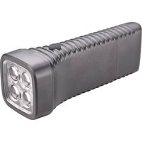 AccuLux MultiLED lámpara portátil negra iluminación potente