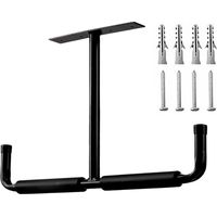 AUTRUCKER Crochet de rangement pour garage suspendu, support de plafond, présentoir, crochet de suspension utilitaire pour canne à pêche, skateboard