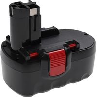 EXTENSILO Akku Ersatz für Bosch BAT181 BAT180, BAT160, BAT189 für Werkzeug (3300 mAh, NiMH, 18 V)