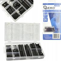Ensemble de goujons élastiques geko transparent 315 pièces