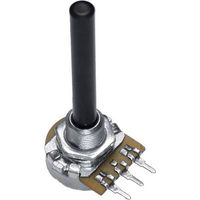 Potentiomètre rotatif logarithmique OMEG 9815 mono 0.2 W 1 kΩ 1 pc(s) X826001