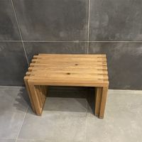MODULAR - Banco escamoteable de pino macizo de 68 a 120 cm - Asiento o almacenaje
