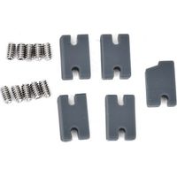 Réglage De Gouvernail - Pour Embarcation À Double Gouvernail - En Alliage D’aluminium Et Acier Inoxydable - Avec Poignée Ergonomique Et Câbles De Commande - Kit Complet ×1