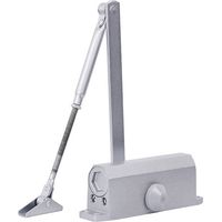 Ferme-porte hydraulique automatique avec butée, ferme-porte à ressort réglable