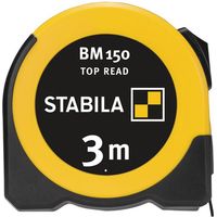 Stabila BM150 Top Read Pocket Tape Measure 3m Metric