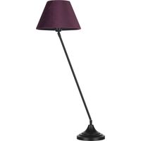 Markslojd GARDA - Lampe de table d'intérieur à 1 lumière noire avec abat-jour conique, E27