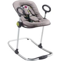 BÉABA - Sdraietta Up & Down I, Regolabile Premendo Semplicemente un Bottone, 4 Altezze, 3 Inclinazioni, per Neonati e Bambini, Riduttore per la Nascita, Comoda, Nero
