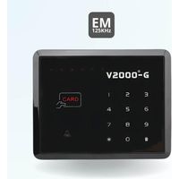 Clavier tactile BT2000 à codes et badges RFID EM pour gâche électrique