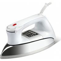 G3 Ferrari Seicento Trocken-Bügeleisen Aluminium-Sockelplatte Edelstahl, Weiß 900 W