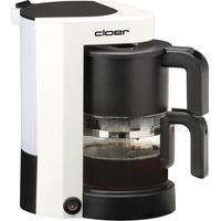 Cloer Filterkaffeeautomat 5981 Weiss-Schwarz
