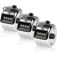 4 Digits Click Counter - Metal Manual Counter