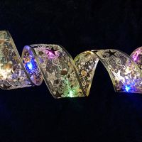 Christmas Lights, LED Christmas Lights, 20 m Long String Lights for Christmas Tree Decorations, for New Year's Eve Parties, Weddings, Christmas Decorations, Indoor and Outdoor Ornaments (Gold - Lanter
