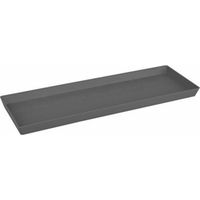 elho Loft Urban Untersetzer Balkonblumentopf grau anthrazit 50 cm