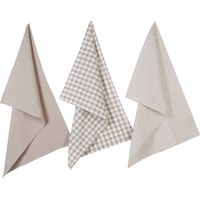 Lot de 3 Torchons en Coton tradition 45 x 70 cm - Atmosphera