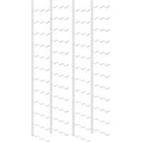 Casier à vin mural pour 36 bouteilles 2 pcs Blanc Fer vidaXL